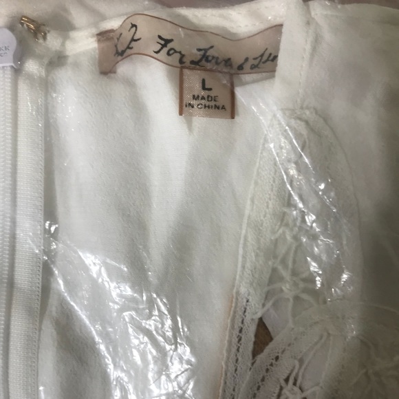 Nwot For love and lemons white dress - Picture 3 of 4